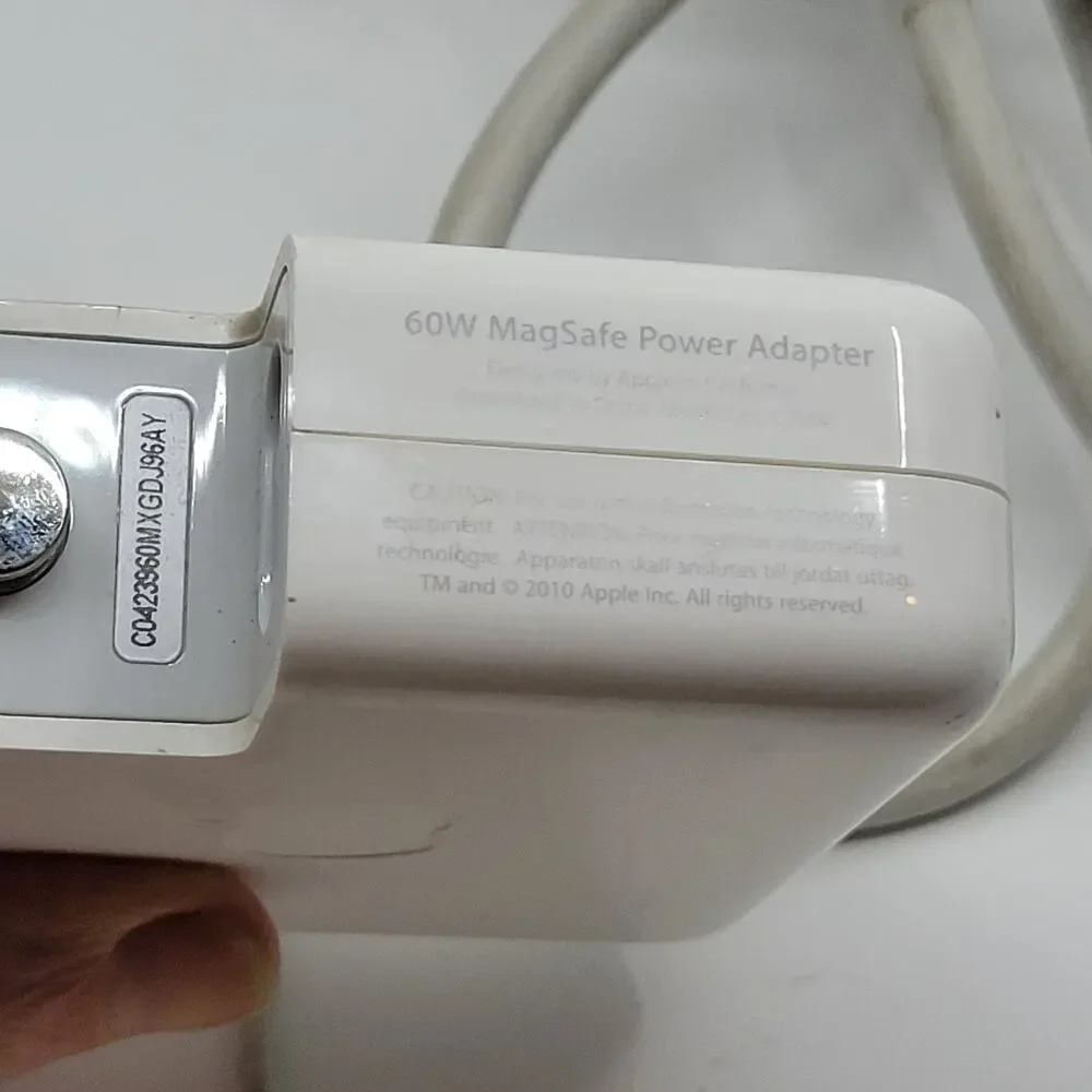 Genuine Apple A1344 60W MagSafe Power Charger Adapter + AC extension